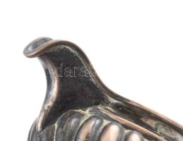 Ezüst (Ag) teakiöntő garnitúra, jelzett, kis sérülésekkel, nettó: 750 g