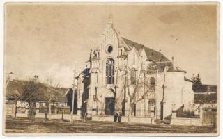 Beszterce, Bistritz, Bistrita; zsinagóga / Israelitischer Tempel / synagogue. Foto Römischer, photo