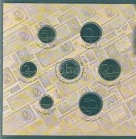 2002. 1Ft-100Ft 8klf db, szettben, benne 100Ft "Kossuth Lajos" T:BU Csak 7000db!