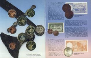 Norvégia 2004. 1c,2c,5c,10c,20c,50c,1€,2€ próbaveretek, szettben, díszkiadásban ...