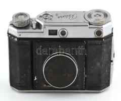 cca 1938 Kodak Retina II (Type 142) 35 mm fényképezőgép, Schneider-Xenon f/2.0 50mm objektívvel, korának megfelelő állapotban / Vintage folding 35 mm rangefinder camera