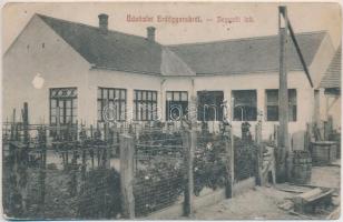 1913 Erdőgyarak, Ghiorac; Jegyzői lak / notarys house, villa (Rb)