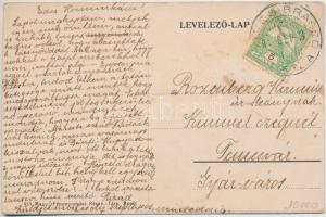 Gyimes, Ghimes; Rákóczi várrom, magyar-román határ, vasúti híd / castle ruin, Hungarian-Romanian bor...