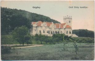 Körösgégény, Gégény, Gheghie; Gróf Zichy-kastély / castle (ázott sarkak / wet corners)