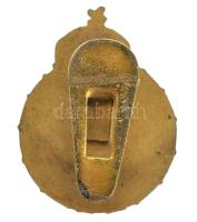 ~1930. "HR (Hadirokkant)" bronz gomblyuk jelvény (28x22mm) T:2
~1930. "HR (Invalid)&...