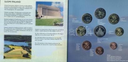 Finnország 2002. 1c-2€ 8klf db, szettben T:BU R!