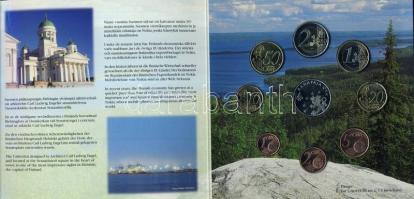 Finnország 2002. 1c-2€ 8klf db, szettben T:BU R!