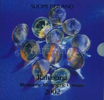 Finnország 2002. 1c-2€ 8klf db, szettben T:BU R!