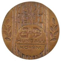 1991. "Hungalu Köfém 1941-1991" kétoldalas öntött bronz emlékérem. Szign.:EM (90mm) T:1-,2