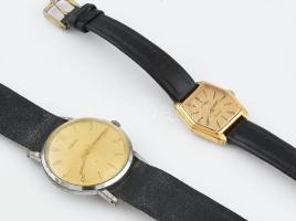 5 db kvarc karóra (Pobeda, Roamer, Venus, Glashütte), szíjjal/szíj nélkül, vegyes állapotban