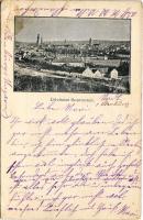 1896 (Vorläufer!!!) Sopron, látkép (EB)