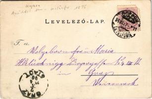 1896 (Vorläufer!!!) Sopron, látkép (EB)