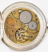 Omega ezüst (Ag) zsebóra jelzett tokkal és szerkezettel, hibátlan számlappal. Javításra szorul, de m...