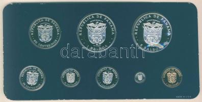 Panama 1975. 1c-5B 8klf db, szettben T:PP Eredeti díszdobozban, tanúsítvánnyal!
