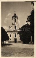 1930 Solymár, Kegytemplom, Hősök szobra, emlékmű. Friedrich Ignác kiadása (EK)
