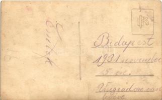 1931 Visegrád, férfi automobilban. photo (fa)