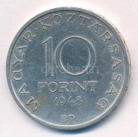 1948. 10Ft Ag "Széchenyi" T:1- ph. 
Adamo EM2