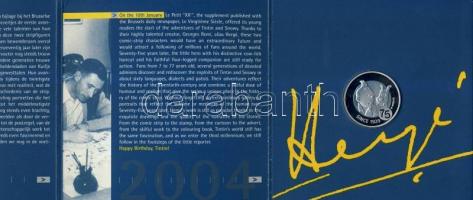 Belgium 2004. 10€ Ag "Tintin" emlékkiadásban T:PP Csak 50.000db!