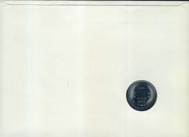 Luxembourg 1980. 10F bélyeges érmés borítékon T:BU ismertetővel