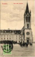 1914 Keszthely, Római katolikus templom. Sujánszky József kiadása (EK)