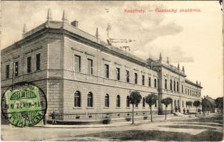 1914 Keszthely, Gazdasági Akadémia. Mérei Ignác kiadása (EK)
