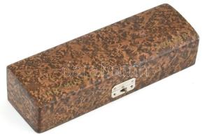 M. Hohner Chromonika III. 1937. szájharmonika. Fa tokjában18 cm