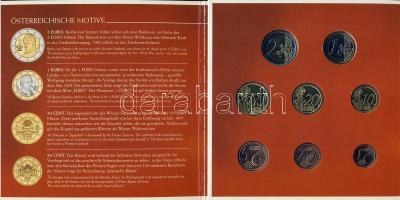 Ausztria 2004. 1c-2€ 8klf db, szettben T:BU