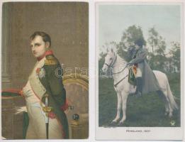 NAPOLEON - 13 db régi képeslap vegyes minőségben / 13 pre-1945 postcards in mixed quality