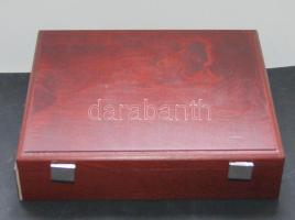 Éremtartó kazetta, 12 férőhellyel, 41mm átmérőjű érmékhez, jó állapotban