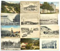Kb. 70 db RÉGI történelmi magyar város képeslap vegyes minőségben / Cca. 70 pre-1945 historical Hungarian town-view postcards in mixed quality
