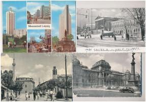 Kb. 51 db MODERN külföldi város képeslap vegyes minőségben / Cca. 51 modern European town-view postcards in mixed quality