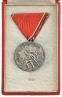 1969. Tanácsköztársasági Emlékérem ezüstözött bronz kitüntetés, eredeti mellszalaggal, tokban T:1- NMK 702.