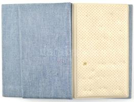 Jelvénytartó album 3 oldallal, használt állapotban