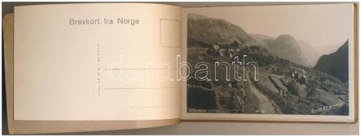 Stalheim-Gudvangen - pre-1945 postcard booklet with 10 postcards