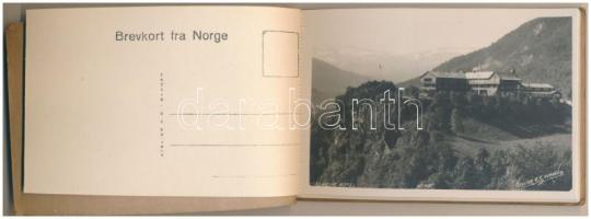 Stalheim-Gudvangen - pre-1945 postcard booklet with 10 postcards