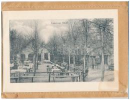 Losonc, Lucenec; Zárható levelezőlap belül 8-képes füzettel. Redlinger Ignác kiadása / Closeable pos...