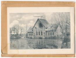 Losonc, Lucenec; Zárható levelezőlap belül 8-képes füzettel. Redlinger Ignác kiadása / Closeable pos...