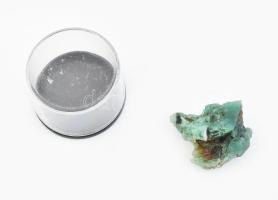 Nyers kolumbiai smaragd rög, 47,25 cts