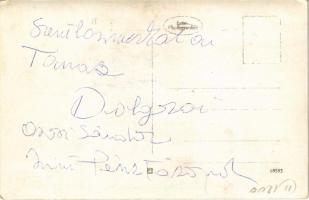 Szentlőrinckáta, Községháza a tanács dolgozóival. photo