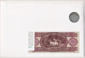 1994. "Kossuth Lajos halálának 100. évfordulója" érmés és bankjegyes pecsételt boríték 194...