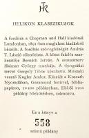 Charles Dickens: Kis Dorrit. Ford.: Bizám Lenke. Helikon Klasszikusok. Bp., 1967., Magyar Helikon. K...