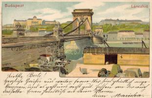 Budapest 1899 C Litho