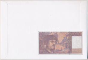 Monaco 1997. 20Fr felbélyegzett borítékban, bélyegzéssel T:I Monaco 1997. 20 Francs in envelope with...