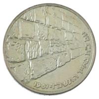 Izrael 1967. 10L Ag "Győzelmi érem" tanúsítvánnyal, tokban T:BU patina 
Israel 1967. 10 L...