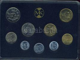 Csehszlovákia 1992. 1h-10K 9klf db, szettben T:BU