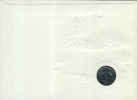 NSZK 1985D 1M bélyeges érmés borítékon elsőnapi bélyegzővel T:1