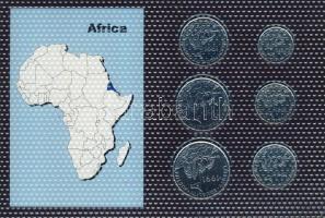 Eritrea 1991. 1c, 5c, 10c, 25c, 50c, 100c bemutató szettben T:1