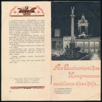 1938 Az Eucharisztikus Kongresszus csodálatos éjszakája. írta Huszár Károly. Képes nyomtatvány 32p.