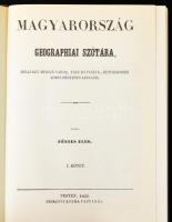 Fényes Elek: Magyarország geographiai szótára I-II. Bp., 1984, Magyar Könyvkiadók és Könyvterjesztők...