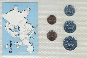 Litvánia 1991. 1c, 2c, 5c, 10c, 20c bemutató szettben T:1